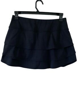 Athleta Stripe Swagger Tiered Skort Size Large